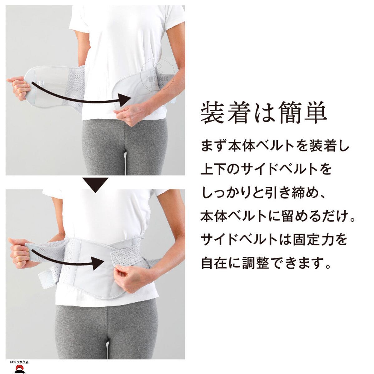 Alphax 日本製 | 醫生醫護系列 PREMIUM 4重固定透氣護腰束腹腰帶 (升級版) | 男女通用