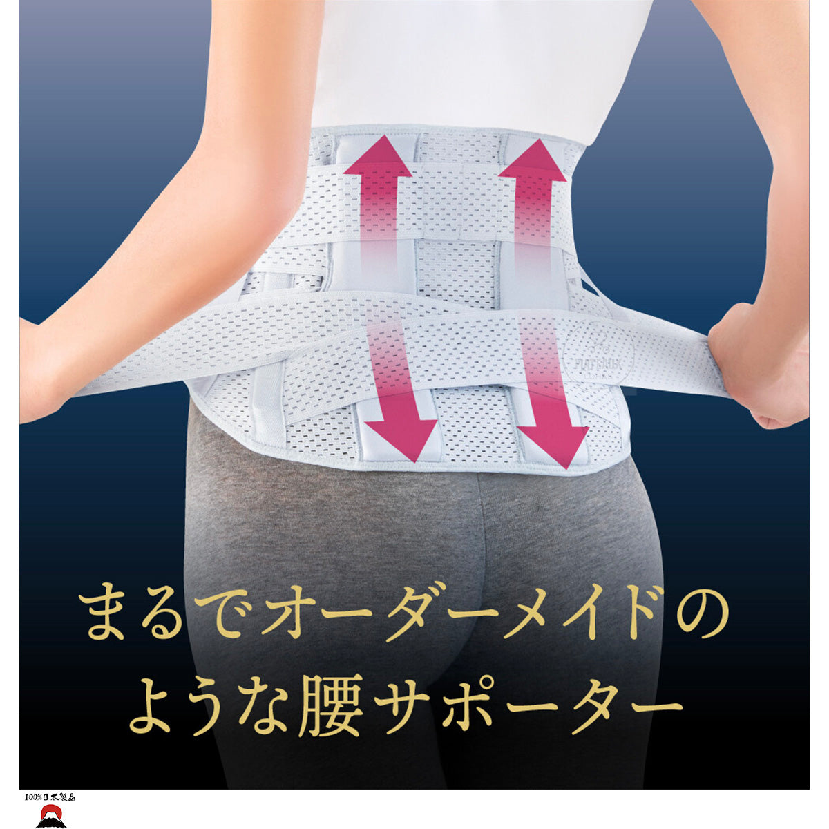 Alphax 日本製 | 醫生醫護系列 PREMIUM 4重固定透氣護腰束腹腰帶 (升級版) | 男女通用